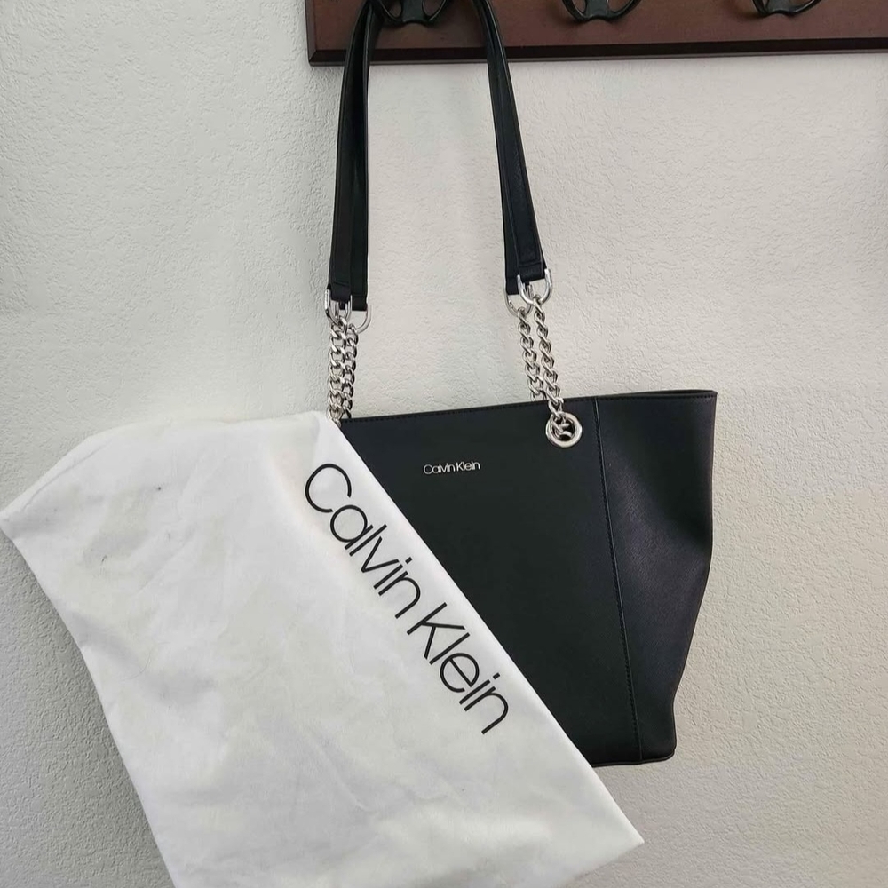 Calvin Klein Black Tote Bag